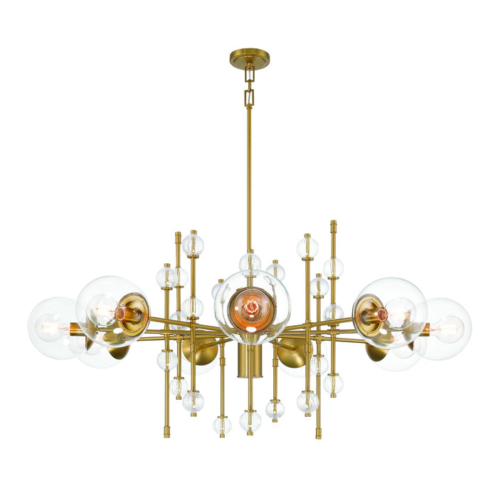 Eurofase 47222-014 Traiton 48" Gold Chandelier