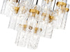 Chandelier Z-Lite 7002P5-27R-RB Rubbed Brass Fontaine 27 Light Chandelier Z-Lite