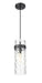Pendant Z-Lite 7002P5-MB Matte Black Fontaine 1 Light Pendant Z-Lite