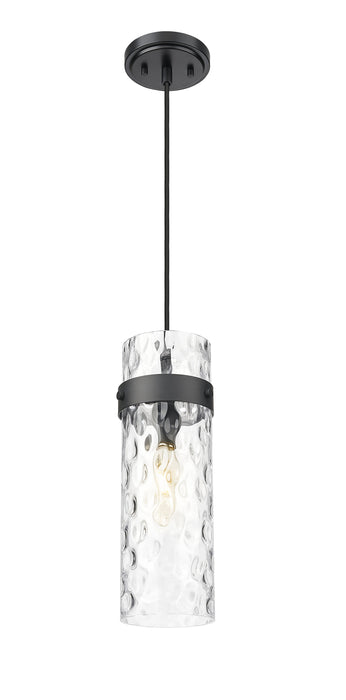 Pendant Z-Lite 7002P5-MB Matte Black Fontaine 1 Light Pendant Z-Lite