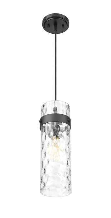 Pendant Z-Lite 7002P5-MB Matte Black Fontaine 1 Light Pendant Z-Lite