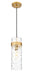 Pendant Z-Lite 7002P5-RB Rubbed Brass Fontaine 1 Light Pendant Z-Lite