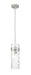Pendant Z-Lite 7002P5-ROD-BN Brushed Nickel Fontaine 1 Light Pendant Z-Lite