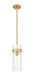Pendant Z-Lite 7002P5-ROD-RB Rubbed Brass Fontaine 1 Light Pendant Z-Lite
