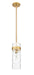 Pendant Z-Lite 7002P5-ROD-RB Rubbed Brass Fontaine 1 Light Pendant Z-Lite