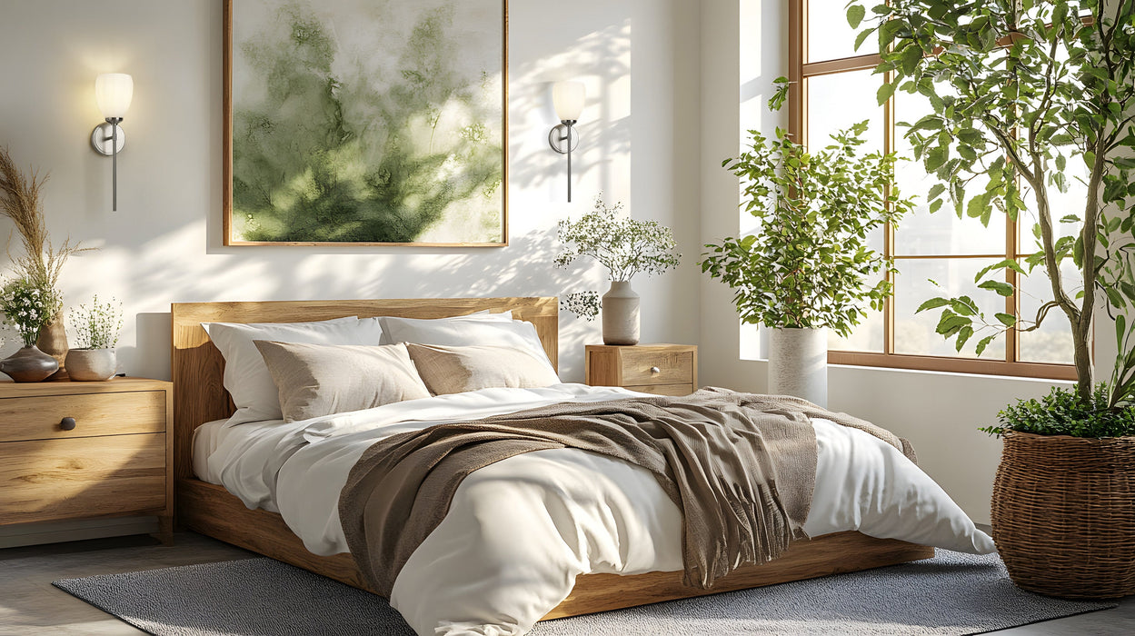 Wall Sconce Z-Lite 7004-1S-BN Brushed Nickel Oren 1 Light Wall Sconce Z-Lite