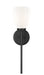 Wall Sconce Z-Lite 7004-1S-MB Matte Black Oren 1 Light Wall Sconce Z-Lite