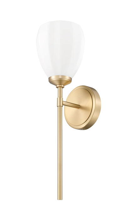 Wall Sconce Z-Lite 7004-1S-MGLD Modern Gold Oren 1 Light Wall Sconce Z-Lite