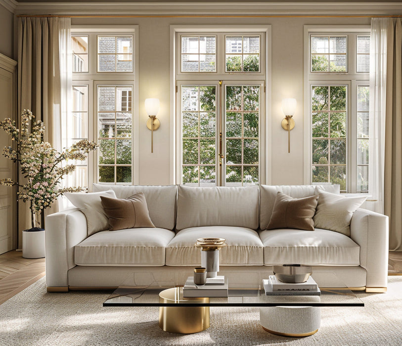 Wall Sconce Z-Lite 7004-1S-MGLD Modern Gold Oren 1 Light Wall Sconce Z-Lite