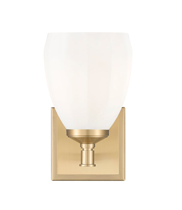 Vanity Z-Lite 7004-1V-MGLD Modern Gold Oren 1 Light Vanity Z-Lite