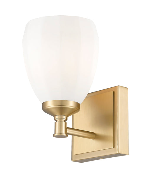Vanity Z-Lite 7004-1V-MGLD Modern Gold Oren 1 Light Vanity Z-Lite