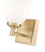 Vanity Z-Lite 7004-1V-MGLD Modern Gold Oren 1 Light Vanity Z-Lite