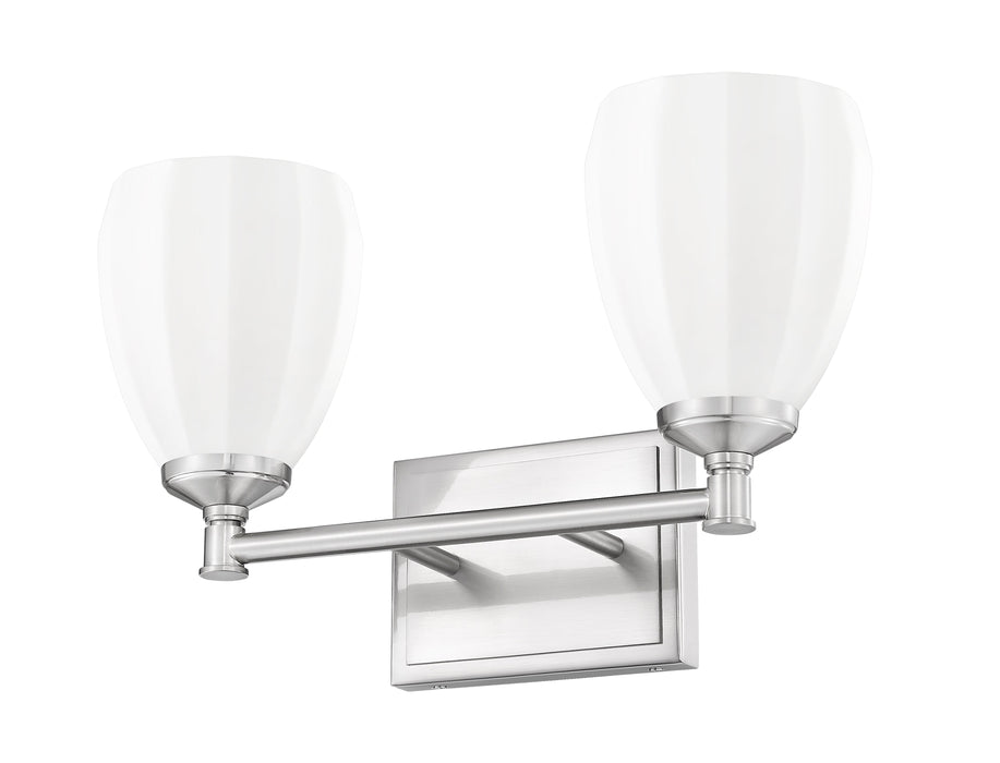 Vanity Z-Lite 7004-2V-BN Brushed Nickel Oren 2 Light Vanity Z-Lite