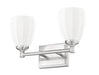 Vanity Z-Lite 7004-2V-BN Brushed Nickel Oren 2 Light Vanity Z-Lite