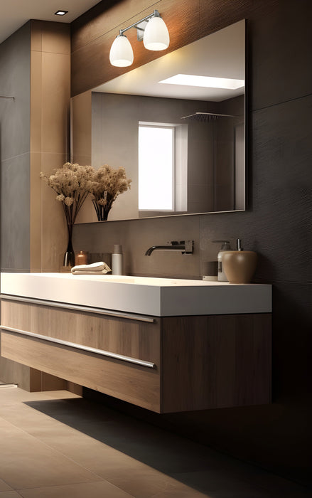 Vanity Z-Lite 7004-2V-BN Brushed Nickel Oren 2 Light Vanity Z-Lite