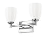 Vanity Z-Lite 7004-2V-CH Chrome Oren 2 Light Vanity Z-Lite