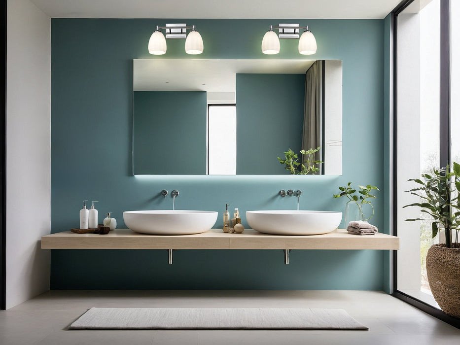 Vanity Z-Lite 7004-2V-CH Chrome Oren 2 Light Vanity Z-Lite