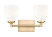 Vanity Z-Lite 7004-2V-MGLD Modern Gold Oren 2 Light Vanity Z-Lite