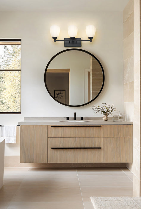 Vanity Z-Lite 7004-3V-MB Matte Black Oren 3 Light Vanity Z-Lite