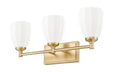 Vanity Z-Lite 7004-3V-MGLD Modern Gold Oren 3 Light Vanity Z-Lite