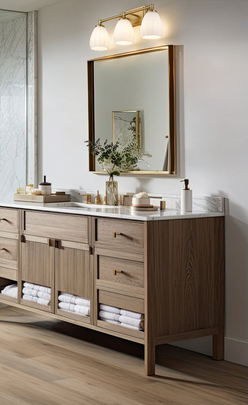 Vanity Z-Lite 7004-3V-MGLD Modern Gold Oren 3 Light Vanity Z-Lite