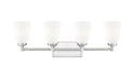Vanity Z-Lite 7004-4V-BN Brushed Nickel Oren 4 Light Vanity Z-Lite