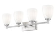 Vanity Z-Lite 7004-4V-BN Brushed Nickel Oren 4 Light Vanity Z-Lite