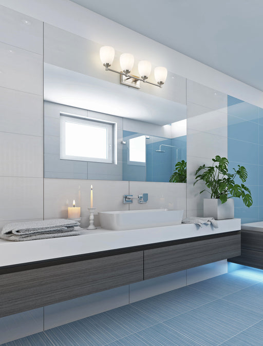 Vanity Z-Lite 7004-4V-BN Brushed Nickel Oren 4 Light Vanity Z-Lite