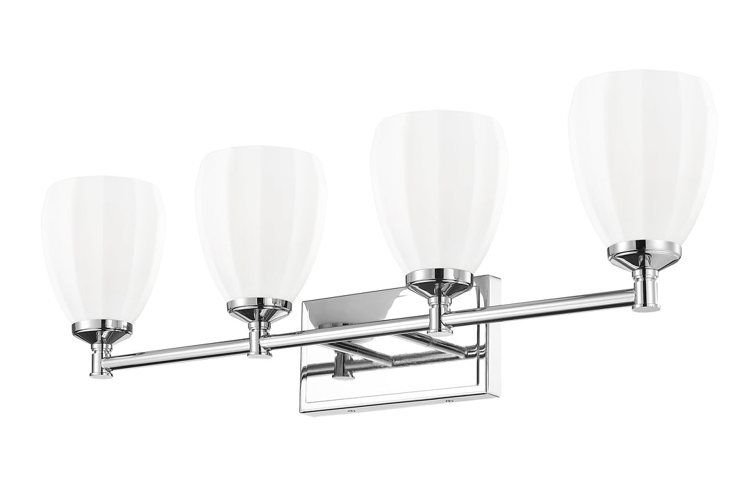 Vanity Z-Lite 7004-4V-CH Chrome Oren 4 Light Vanity Z-Lite