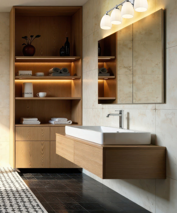 Vanity Z-Lite 7004-4V-CH Chrome Oren 4 Light Vanity Z-Lite