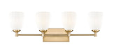 Vanity Z-Lite 7004-4V-MGLD Modern Gold Oren 4 Light Vanity Z-Lite