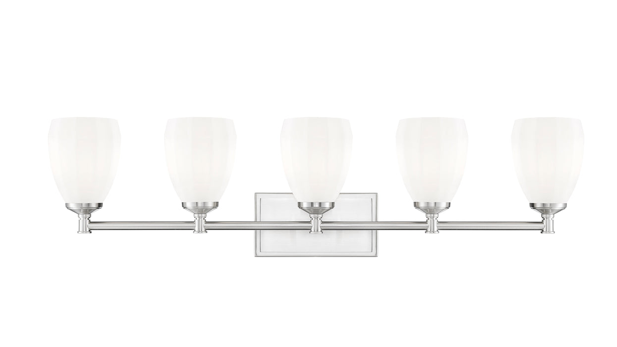 Vanity Z-Lite 7004-5V-BN Brushed Nickel Oren 5 Light Vanity Z-Lite