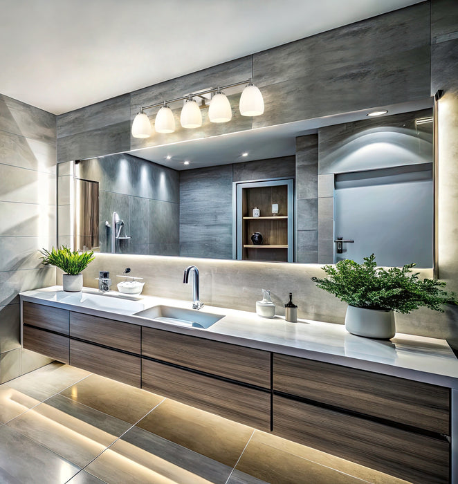 Vanity Z-Lite 7004-5V-BN Brushed Nickel Oren 5 Light Vanity Z-Lite