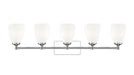 Vanity Z-Lite 7004-5V-CH Chrome Oren 5 Light Vanity Z-Lite