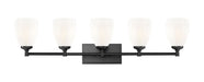Vanity Z-Lite 7004-5V-MB Matte Black Oren 5 Light Vanity Z-Lite