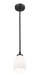 Pendant Z-Lite 7004P5-MB Matte Black Oren 1 Light Pendant Z-Lite