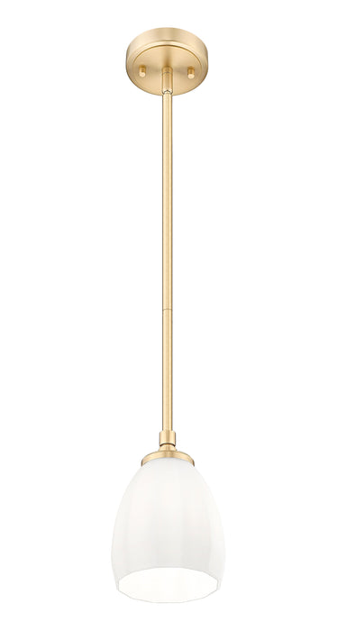 Pendant Z-Lite 7004P5-MGLD Modern Gold Oren 1 Light Pendant Z-Lite