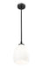 Pendant Z-Lite 7004P8-MB Matte Black Oren 1 Light Pendant Z-Lite