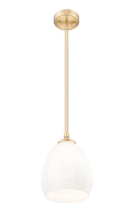 Pendant Z-Lite 7004P8-MGLD Modern Gold Oren 1 Light Pendant Z-Lite