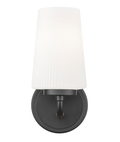 Wall Sconce Z-Lite 7005-1S-MB Matte Black Montford 1 Light Wall Sconce Z-Lite