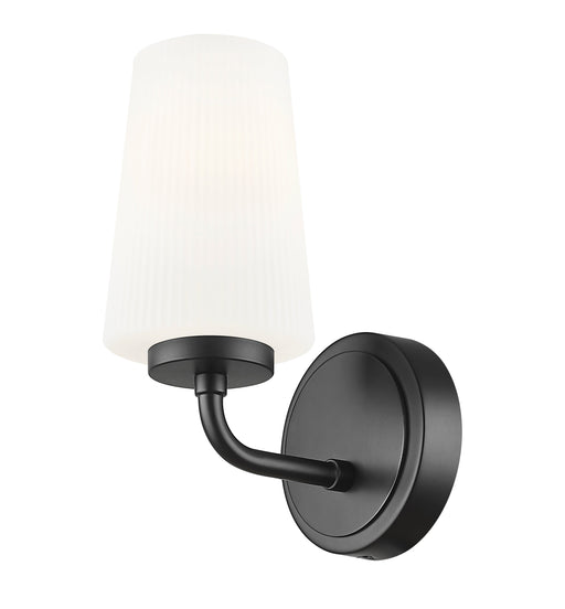 Wall Sconce Z-Lite 7005-1S-MB Matte Black Montford 1 Light Wall Sconce Z-Lite