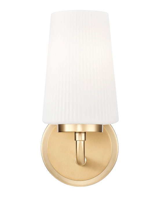 Wall Sconce Z-Lite 7005-1S-MGLD Modern Gold Montford 1 Light Wall Sconce Z-Lite