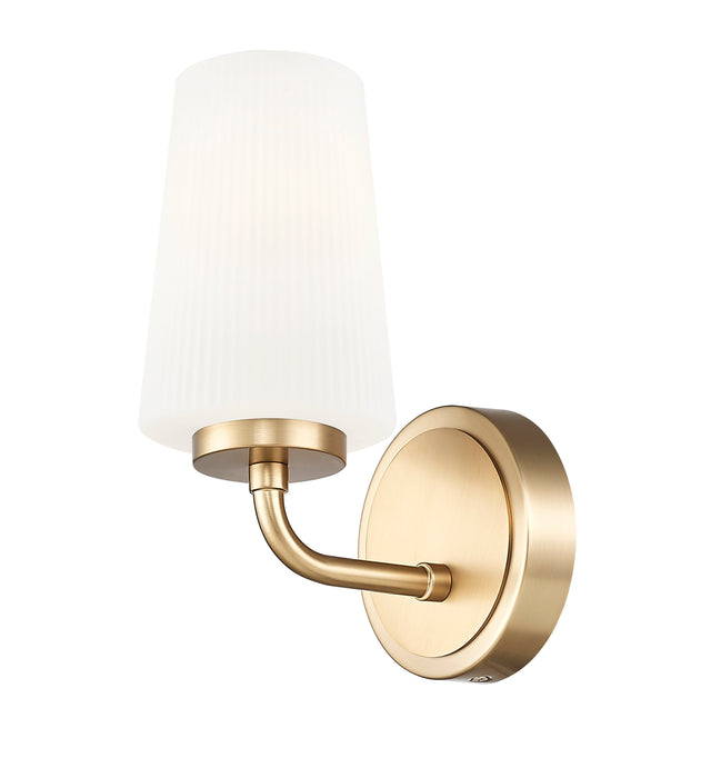 Wall Sconce Z-Lite 7005-1S-MGLD Modern Gold Montford 1 Light Wall Sconce Z-Lite