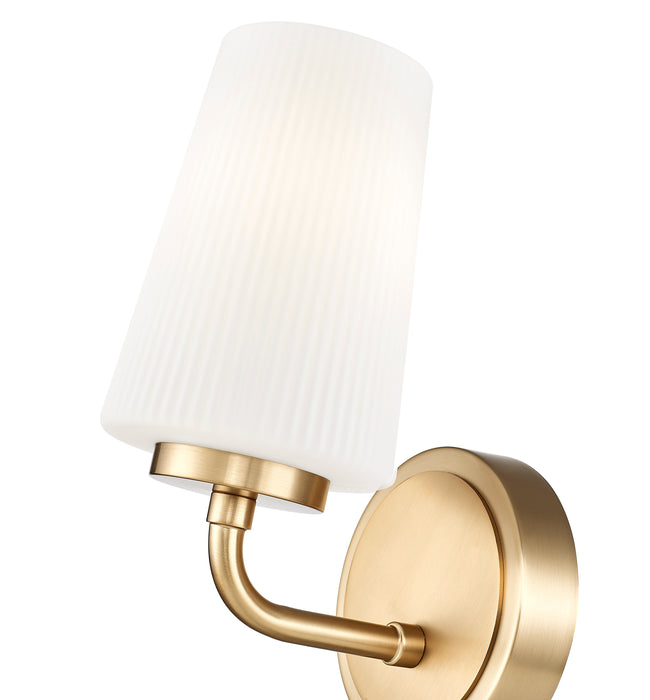 Wall Sconce Z-Lite 7005-1S-MGLD Modern Gold Montford 1 Light Wall Sconce Z-Lite