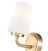 Wall Sconce Z-Lite 7005-1S-MGLD Modern Gold Montford 1 Light Wall Sconce Z-Lite