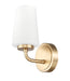 Wall Sconce Z-Lite 7005-1S-MGLD Modern Gold Montford 1 Light Wall Sconce Z-Lite