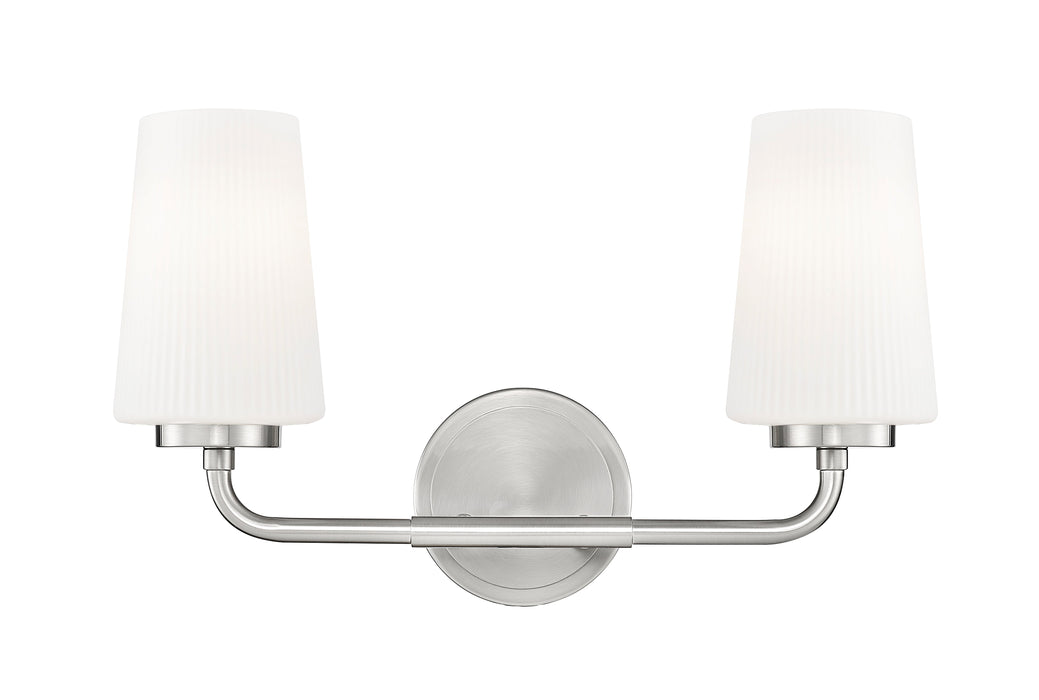 Vanity Z-Lite 7005-2V-BN Brushed Nickel Montford 2 Light Vanity Z-Lite