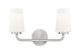 Vanity Z-Lite 7005-2V-BN Brushed Nickel Montford 2 Light Vanity Z-Lite