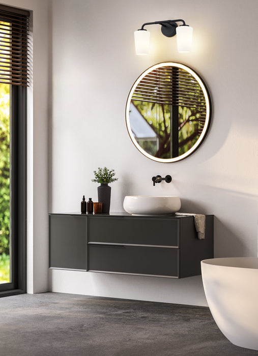 Vanity Z-Lite 7005-2V-MB Matte Black Montford 2 Light Vanity Z-Lite