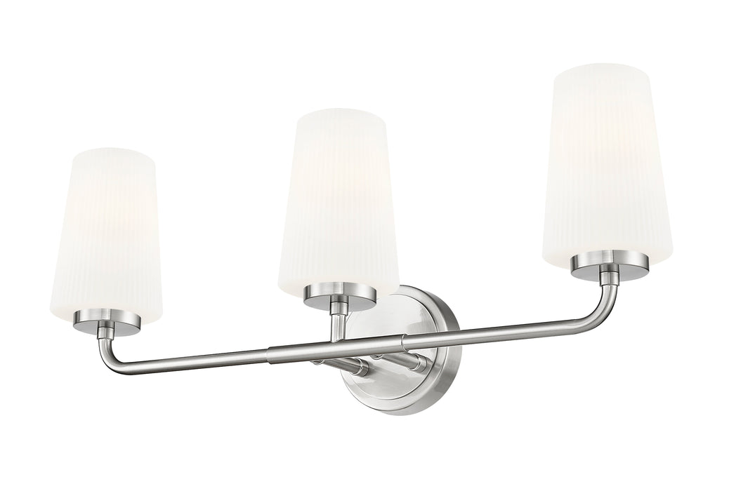 Vanity Z-Lite 7005-3V-BN Brushed Nickel Montford 3 Light Vanity Z-Lite